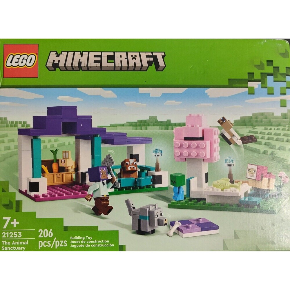 Lego Minecraft 21253 The Animal Sanctuary New